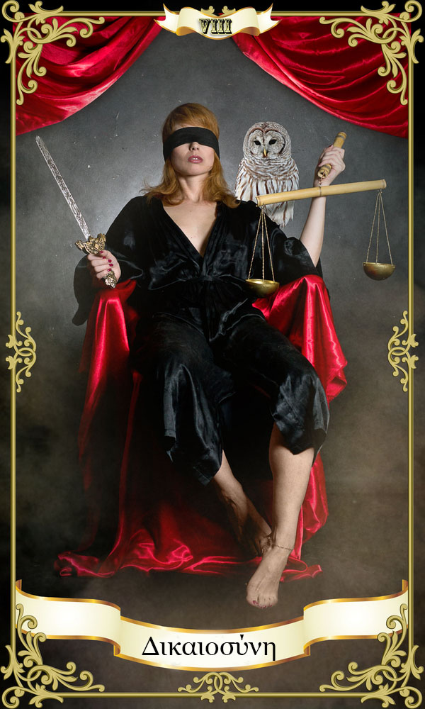 Ημερήσια κάρτα ταρώ η δικαιοσύνη